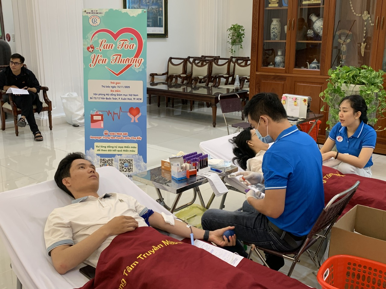 Văn phòng Hội đồng Giám mục Việt Nam phối hợp tổ chức hiến máu nhân đạo